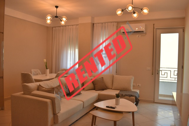 &nbsp;

Two bedroom apartment for rent in 5 Maji street, near Concord Center in Tirana, Albania.
